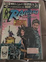 Front cover of Raiders of the Lost Ark comic book issue #3 showing main characters and title.