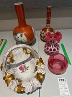 All five items displayed together on table