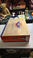 Large Lionel Celebration Series F3A Passenger Set box closed on tabletop