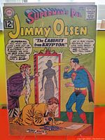 Front cover photo of Superman's Pal Jimmy Olsen issue #66 comic book with clear view of artwork, title, date, price, and publisher information