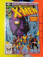 Photo of The Uncanny X-Men comic book issue #149 from September 1981, showing the cover front featuring multiple X-Men characters in intense artwork.