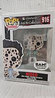 Front view of the unopened Funko Pop Animation figure box showing Hideo figure with BAM Exclusive sticker.