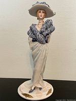 Full front view of the Capodimonte figurine