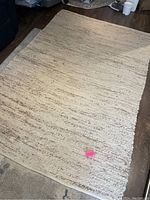 Top-down view of the full rug showing overall color and layout