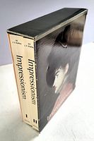 Two-volume softcover books in a slip case, spines visible with title and editor name, slip case shows some wear.
