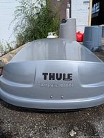 Front view showing Thule logo and Atlantis 1800XT model marking