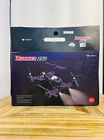 Packaged box of Walkera Runner 250 drone, showing modular design and key features on the box front.