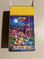 Box showing the front illustration and Chinese text of the Pokemon 9 Colors Gathering series with Umbreon, Eevee, Jolteon, and Vaporeon.
