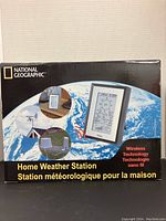 Front of box showing product image and branding.