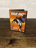 Front cover of the Billy Blanks Tae Bo 2 Contact DVD case showing artwork and title.