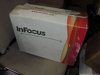 Infocus branded retail box