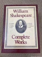 Boxed set cover with title and features including illustrated, annotated, leatherbound, boxed.