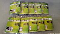 Lot showing all 10 packaged wireless USB adapters arranged in two rows.