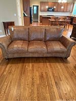 Front view of entire sofa