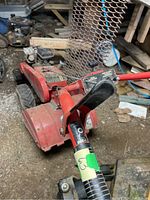 Handle bars and throttle control levers