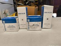 Four boxed Beverly Hills MD cosmetic products including Lift + Firm Sculpting Cream and Brighten + Tighten Eye Cream seen from front.