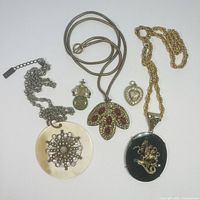 Overview of all items arranged on white background