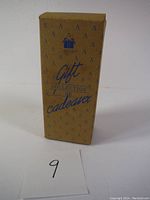 Original Avon Gift Collection box with repeated 'A' pattern.
