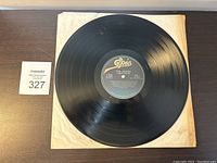 Side A of The Clash 'London Calling' LP on Epic label in paper sleeve.