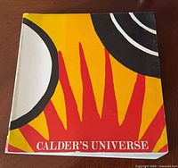 Front cover of Calder's Universe book