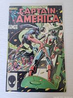 Front cover of Captain America #301 comic book showing artwork and issue details.