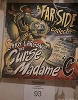 Cover of 'The Curse of Madame C - A Far Side Collection' by Gary Larson with detailed colorful cartoon artwork.
