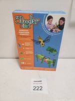 Front of the 3Doodler Start Robotics box showing branding, product images, and kid model photos.