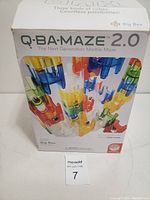 Box front cover of Q-BA-MAZE 2.0 Big Box with colorful maze image and product branding