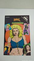 Front cover photo of the 1993 Revolutionary Comics Rock N Roll Madonna Comic issue 1, showcasing the colorful comic style artwork of Madonna.