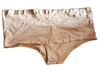 Front view of chai color Jenni boyshort underwear with elastic waistband, size XXXL, new condition with label tag.