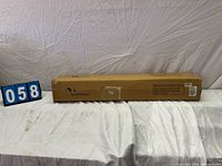 Cardboard box containing Mobihome canopy shelter