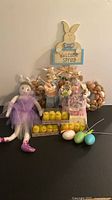 Group shot showing all Easter items together