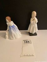 Both figurines front view