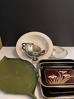 group shot of all serving pieces