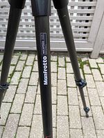Tripod leg showing Manfrotto logo and 190XPRO3 label