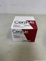 Closed box of CeraVe Itch Relief Lotion showing front product labeling.