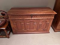 Front center view of chest