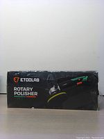 Box of ETOOLAB brand rotary polisher showing branding and product name