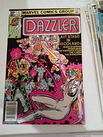 Front cover of Dazzler #2 comic from 1981 showing full artwork and pricing