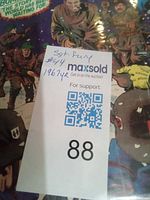 Comic book cover showing Sgt Fury and his Howling Commandos in combat, with soldiers shooting and wearing World War II military gear including SS helmets. The comic is identified as issue #44 from 1967 and in good condition per seller.