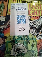 Front cover of The Last Starfighter #1 comic book showing detailed sci-fi themed artwork and series information.