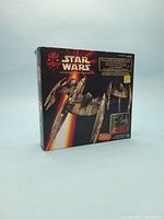 Front view of sealed Star Wars Episode 1 Trade Federation Droid Fighters box showing packaging art and branding.