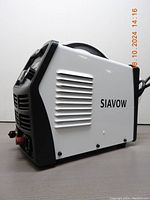 Left-side view of plasma cutter showing Siavow branding and vented panel