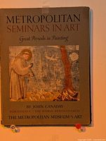 Cover of the old art book showing title, author, and artwork