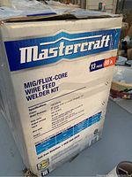 Box front showing Mastercraft branding, kit name, 13 pieces, 80 A.