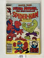 Front cover of Marvel Tales #1 comic book showing Spider-Ham, Hulk Bunny, Captain America-It, and Goose Rider characters.