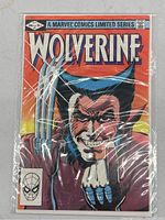 Front cover of Wolverine #1 in protective sleeve