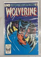 Front cover of Wolverine Issue #2 comic enclosed in protective sleeve showing artwork and title.