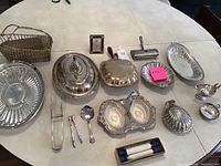 Overview of entire lot on table