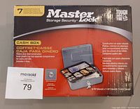 Box in original packaging showing product details and size